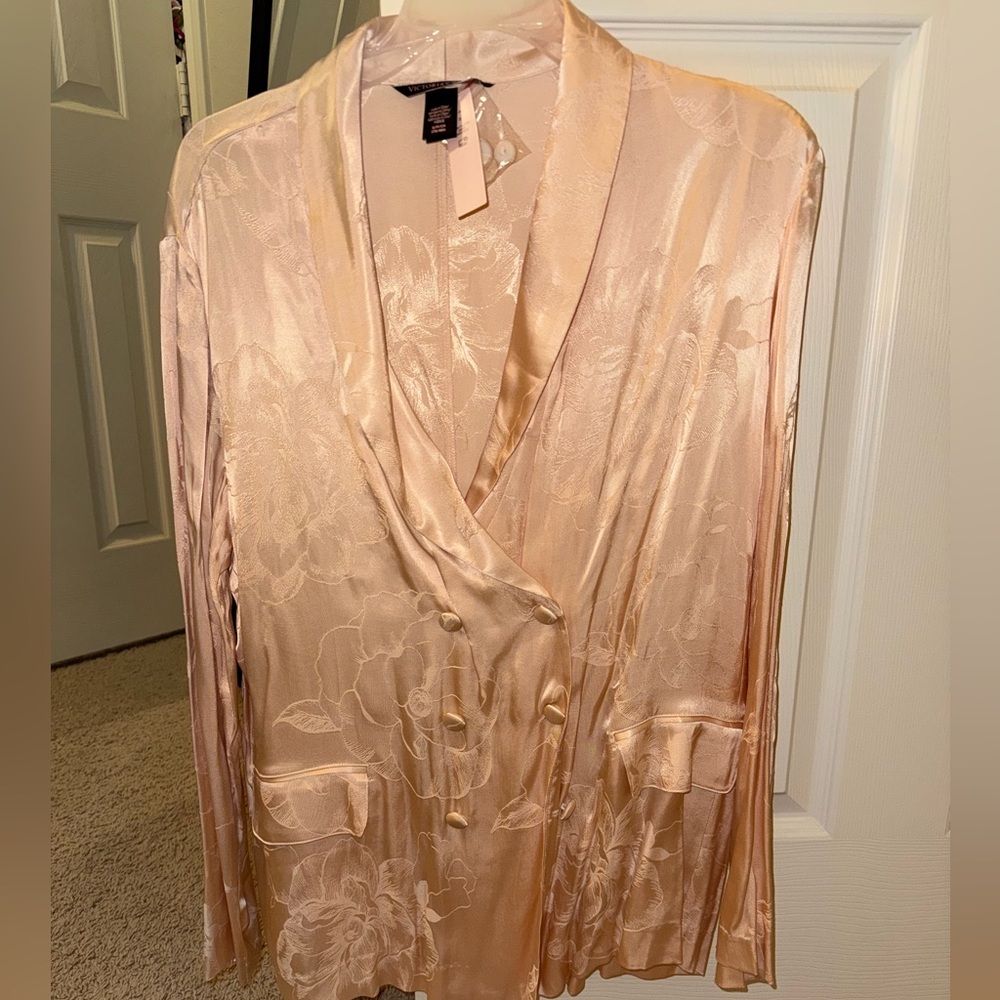 Victoria Secret satin blazer